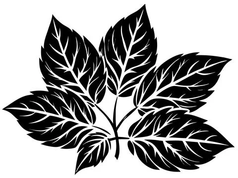 Vibrant Green Leaves Background Vector Art for Nature Projects Illustrazione stock