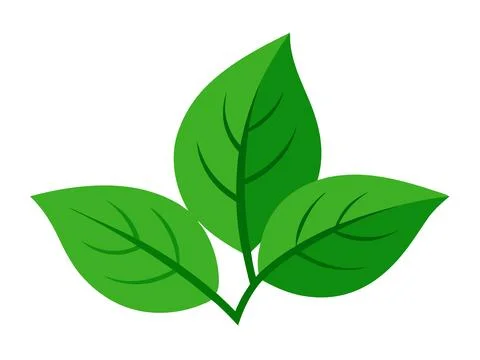 Vibrant Green Leaves Background Vector Art for Nature Projects Illustrazione stock