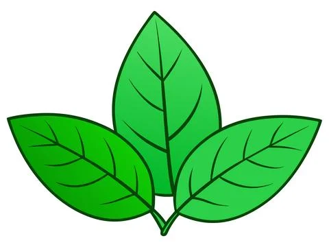 Vibrant Green Leaves Background Vector Art for Nature Projects Illustrazione stock