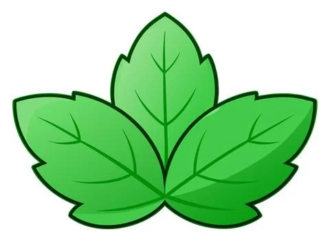 Vibrant Green Leaves Background Vector Art for Nature Projects Illustrazione stock