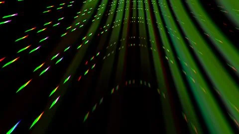 Vibrant green light streaks on dark background for tech designs Stock Illustration