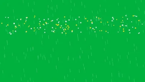Vibrant Green Motion of Falling Glitter Particles Creating Dynamic Visual E.. Video stock 342528342
