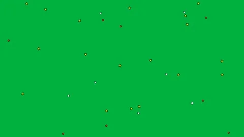 Vibrant Green Motion of Falling Leaves in a Forest Scene for Nature and Env.. Видео 342532242