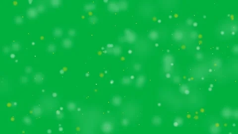 Vibrant Green Motion of Glittering Particles in Dynamic Background for Fest.. Vidéo 342570576