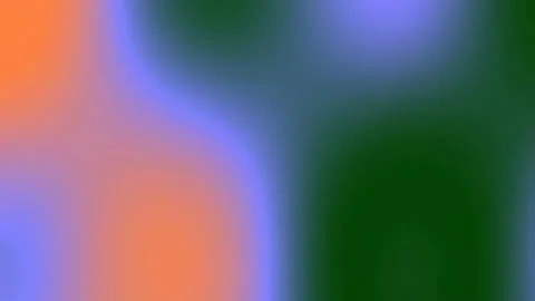 Vibrant green to orange abstract gradient background fluid art texture Stock Footage 341055619