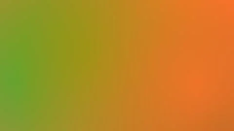 Vibrant green to orange smooth gradient background for modern digital design Stock Illustration