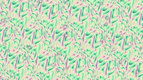 Vibrant Green Pink Abstract Pattern Animation. Video stock 330132073