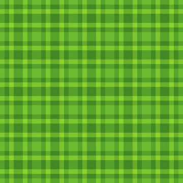 Vibrant green plaid pattern background. Textile design, seamlessly repeatable Illustrazione stock