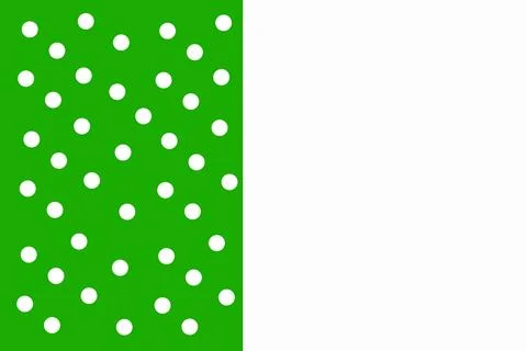 Vibrant Green Polka Dot Pattern for Creative Designs Stockillustratie