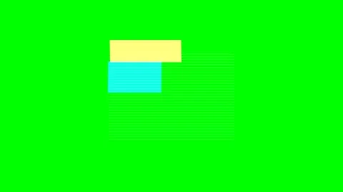 A vibrant green screen background featuring a central white rectangular frame Stock Footage 340900280
