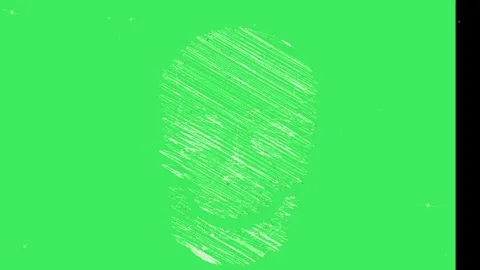 Vibrant green screen background with subtle film grain texture for professional Stock Footage 346041377