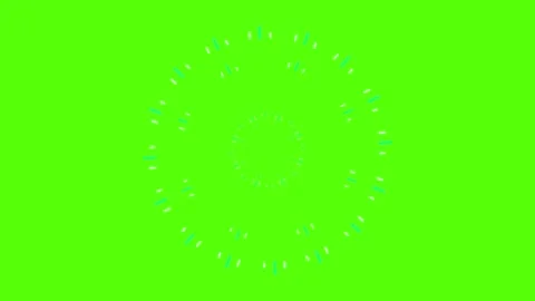 Vibrant green screen with dynamic motion graphics elements Stock Footage 330287235