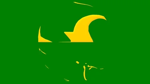 Vibrant green screen effect featuring swirling motion and bright Stock Footage 301387851