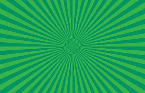 Vibrant Green Sunburst Pattern Background Иллюстрация