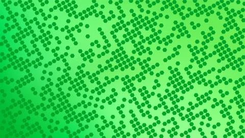 Vibrant Green Trendy Gradient Background. Defocused Soft Blurred Backdrop Stock Illustration