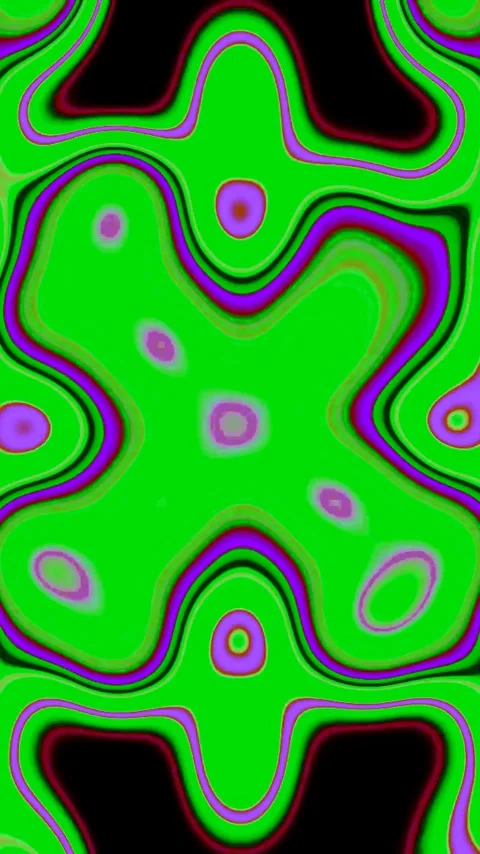 Vibrant green tunnel video loop with smooth transitions and seamless moveme.. Stock Footage 321271015