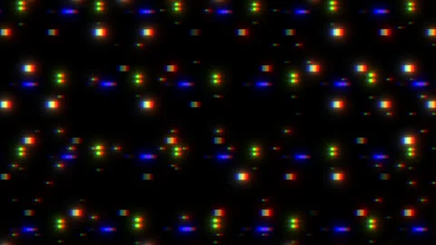 Vibrant grid of red, green, and blue squares 動画素材 303537730
