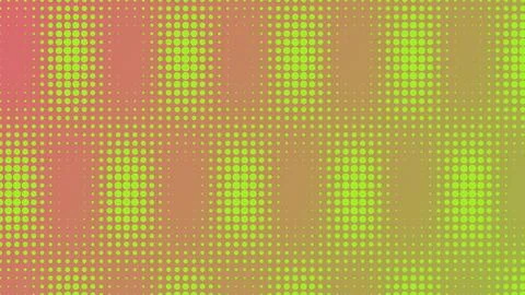 Vibrant Halftone Dot Pattern Background with Pink and Yellow Gradient Retro.. イラスト素材