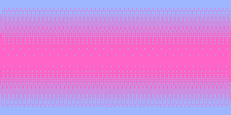 Vibrant halftone pattern with pixel dots Stock Illustration