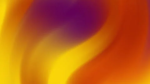 Vibrant Halloween Gradient in Yellow, Orange, and Purple Stock Footage 313289076