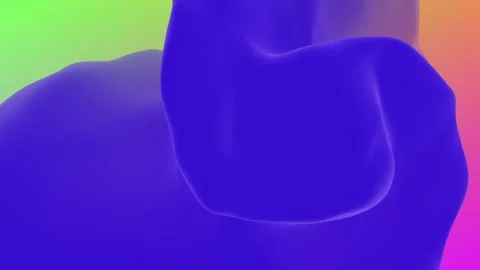Vibrant hand on rainbow background sparks curiosity 스톡 동영상 285691830
