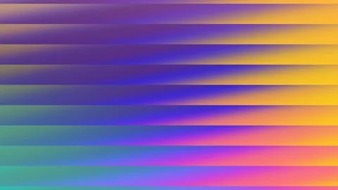 Vibrant horizontal gradient stripes transitioning from deep purple to brigh.. Stock Illustration