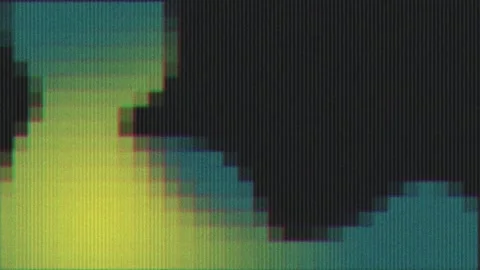 Vibrant Horizontal Pixel Mosaic Background Animation Stock Footage 317678328