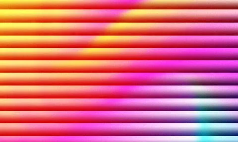 Vibrant horizontal striped gradient background with bright, intense color 스톡 일러스트