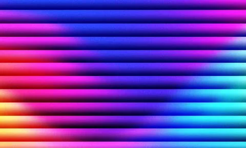 Vibrant horizontal stripes gradient background 스톡 일러스트