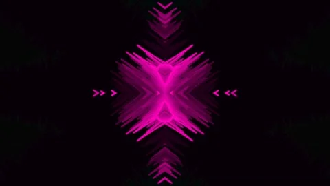Vibrant hot pink motion background featuring smooth looping waves 스톡 동영상 339194959