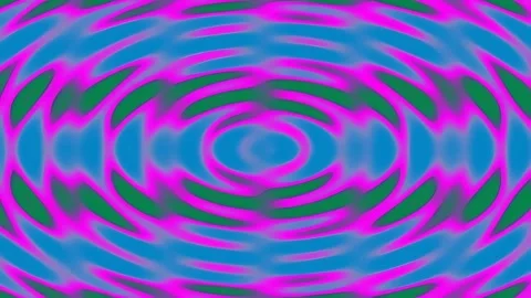 Vibrant hypnotic abstract wave pattern background for creative video visuals Stock Footage 341059680