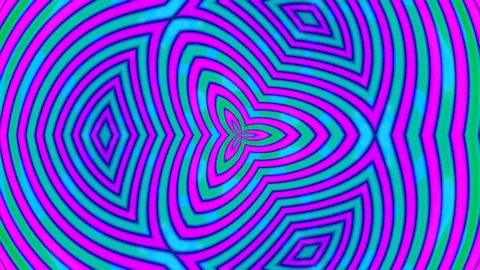 Vibrant hypnotic emerald and cyan spiral background texture animation Stock Footage 335524694