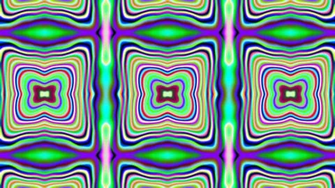 Vibrant, hypnotic pattern pulses with mesmerizing color shifts Stock Illustration