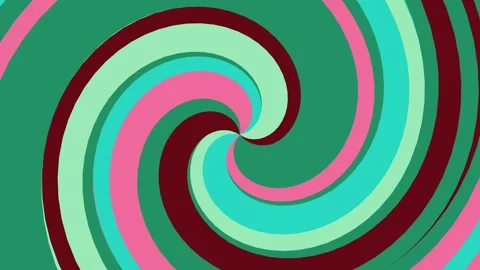Vibrant Hypnotic Spiral Rotating Background Video stock 332042363