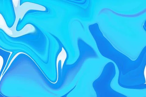Vibrant interplay of colors in captivating abstract blue and white paint sw.. Stock Illustration
