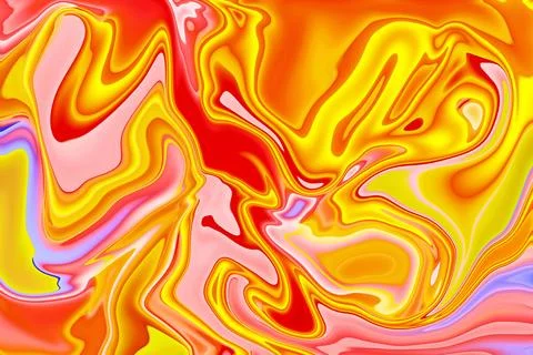 Vibrant interplay of liquify abstract pattern with multicolor art form digi.. Stock Photos