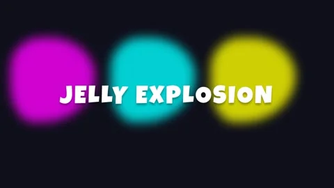 Vibrant Jelly Explosion: Abstract Color Burst and Liquid Dynamics Art Stock Footage 337655869