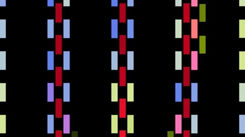 Vibrant kaleidoscope patterns for dynamic music visuals at parties Stock Footage 293556145