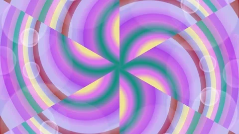 Vibrant Kaleidoscope Patterns in Motion Graphics. Stock Footage 331188632