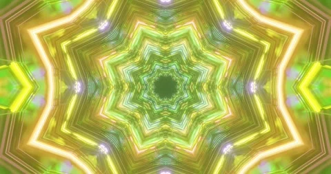 Vibrant kaleidoscopic loop enhances visual experience with seamless motion .. Stock Footage 315218440