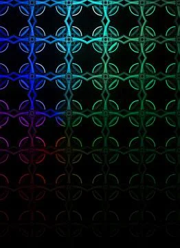 Vibrant Laser Light Patterns: A Captivating Background for Your Creative Pr.. Stock Photos