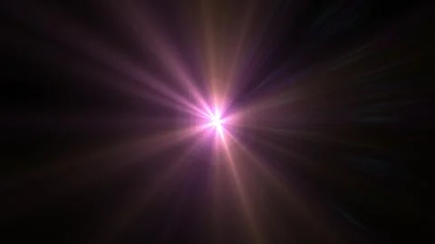 Vibrant Light Burst in Dark Background with Radiant Energy Beams Vídeo Stock 340528780