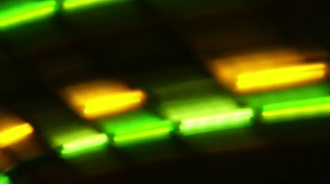 Vibrant Lights at a Carnival Stock Footage 371810