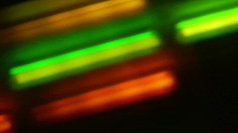 Vibrant Lights at a Carnival Stock Footage 371813