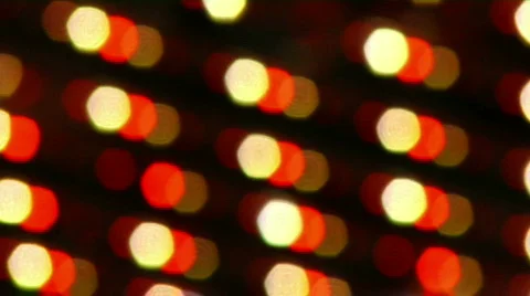 Vibrant Lights at a Carnival Stock Footage 371827