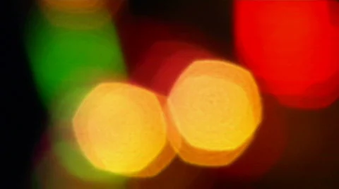 Vibrant Lights at a Carnival Stock Footage 371855