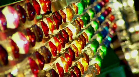 Vibrant Lights at a Carnival Vidéo 371892