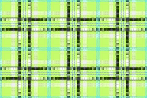 Vibrant lime green pixel plaid pattern.  Perfect for textile design, website  Stock Illustration