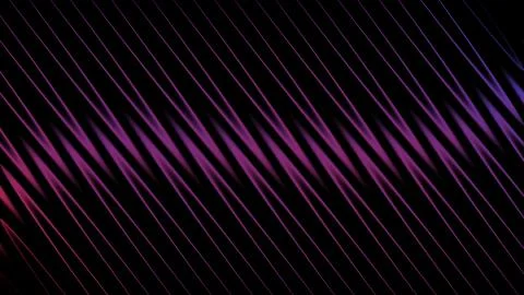 Vibrant lines create a pattern with shades of pink and purple in a digital .. Stock Illustration