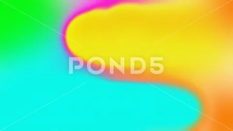 Vibrant Liquid Background with Gradient Colors PSD Template